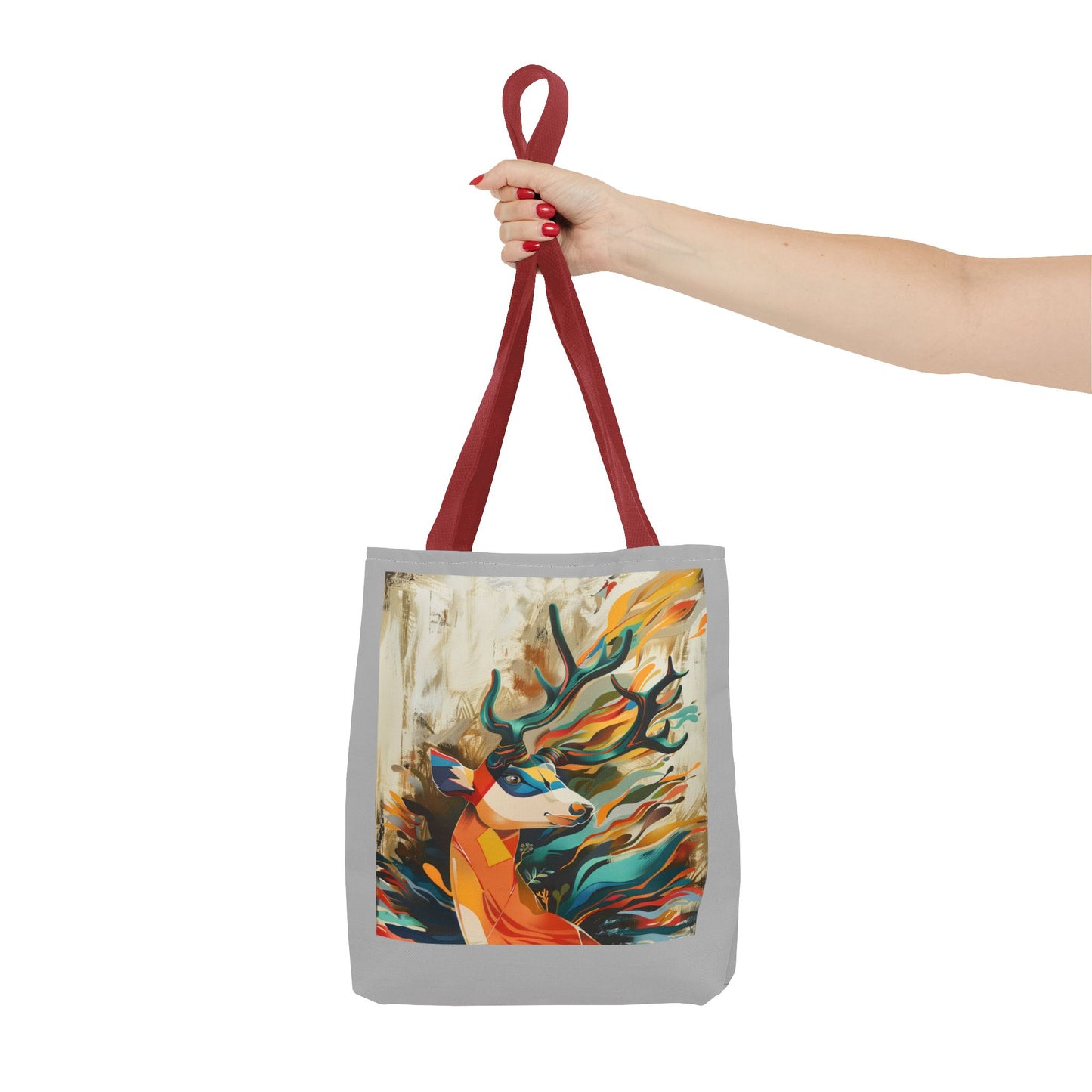 Abstract Reindeer Tote Bag