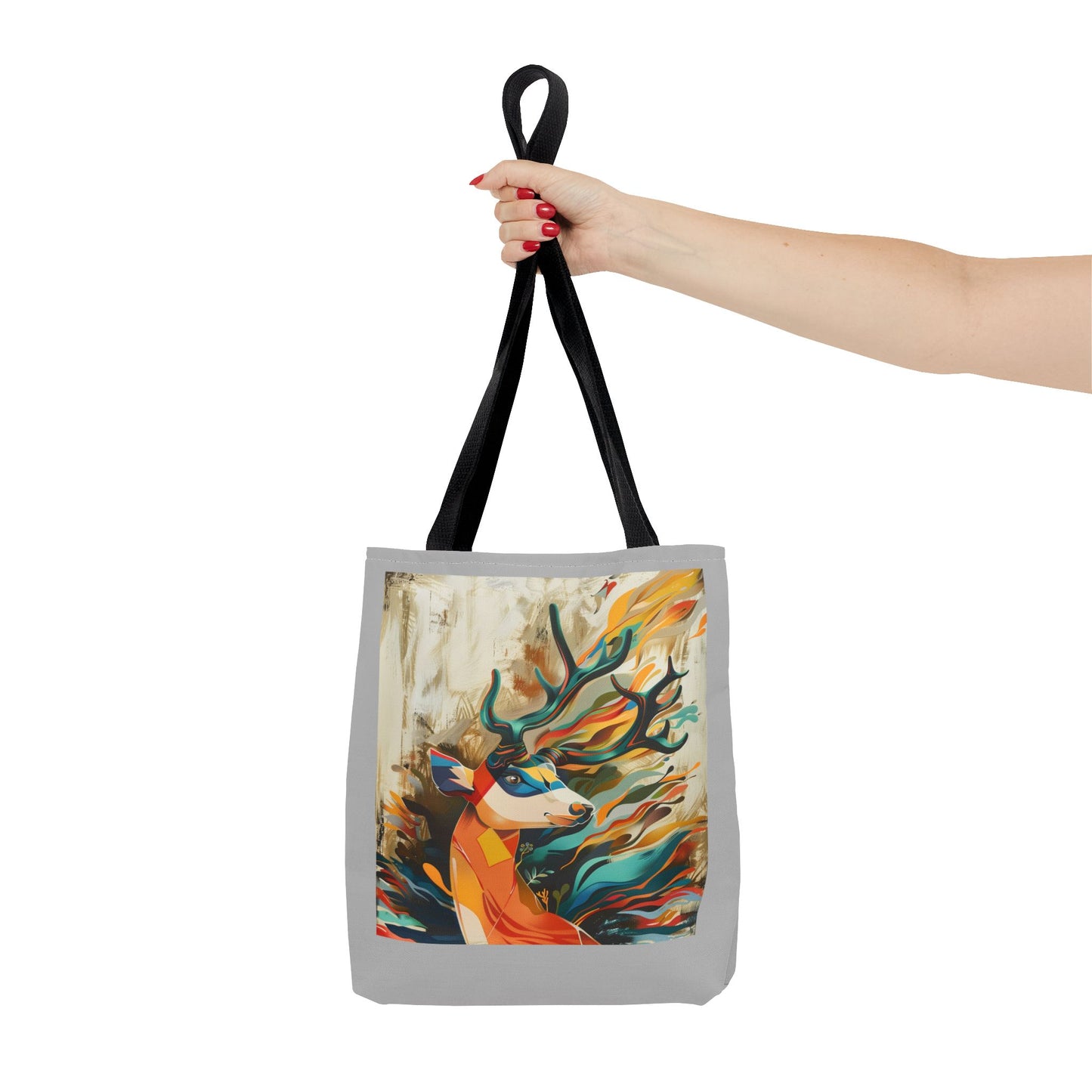 Abstract Reindeer Tote Bag