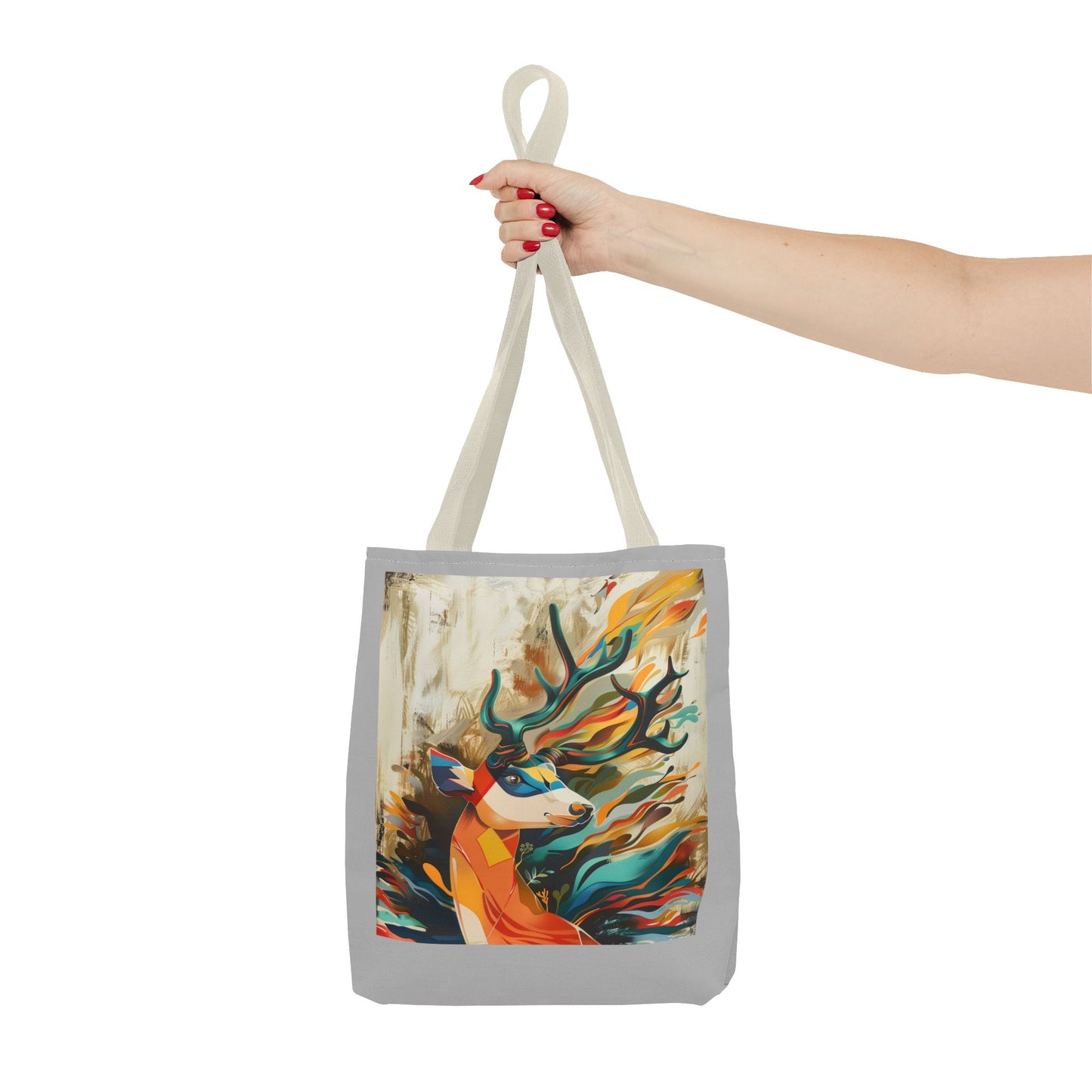 Abstract Reindeer Tote Bag