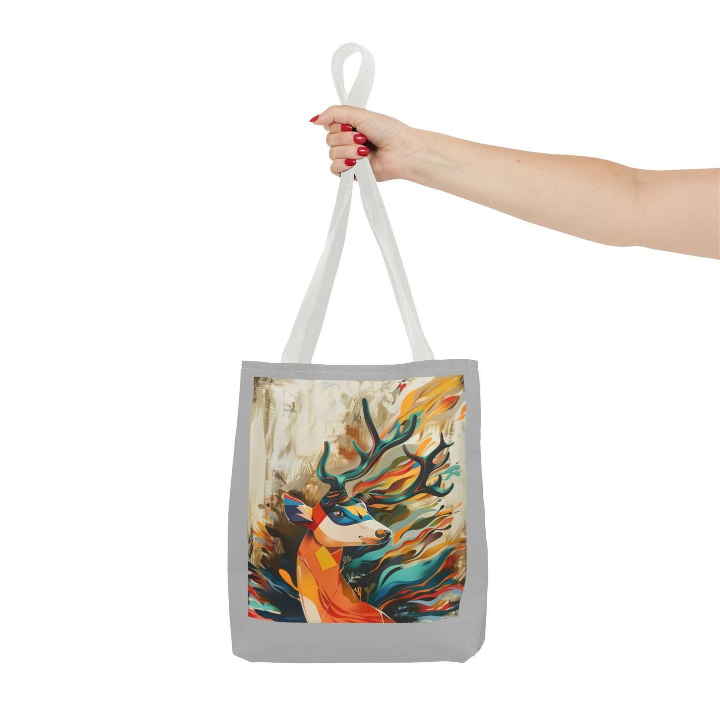 Abstract Reindeer Tote Bag